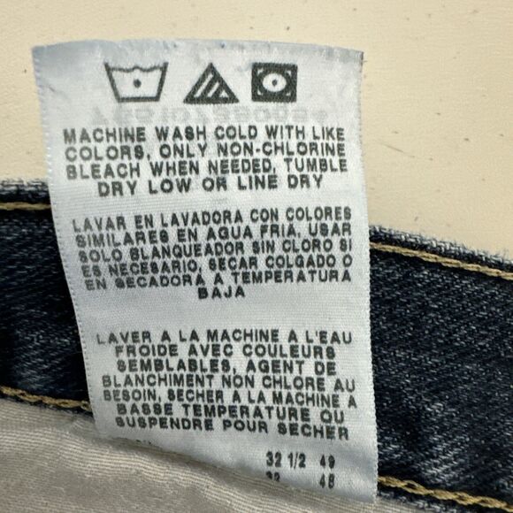 Wrangler‎ Jeans Mens Sz 33x30* Blue Distressed Cowboy Western Workwear Denim - Picture 8 of 9